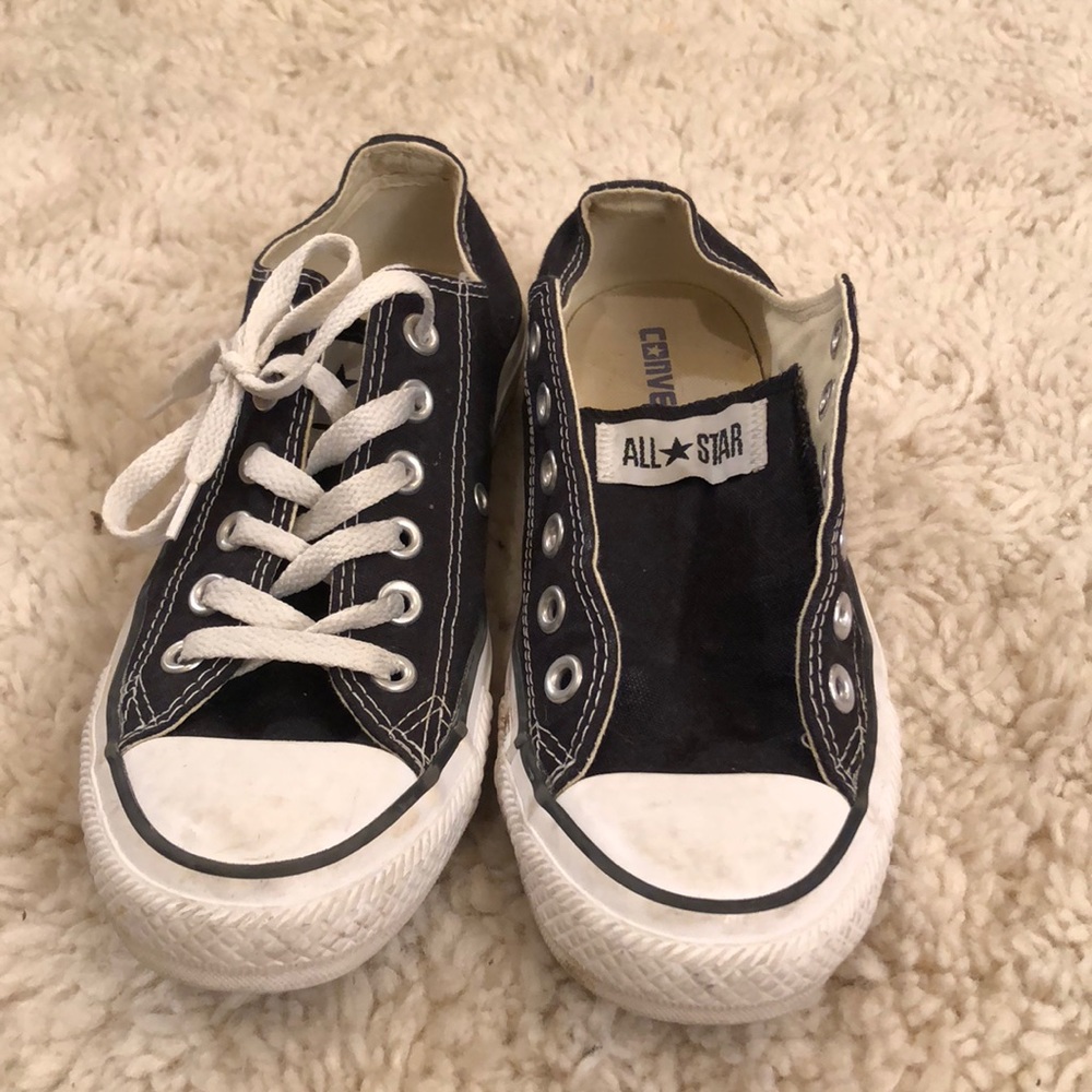 Black converse